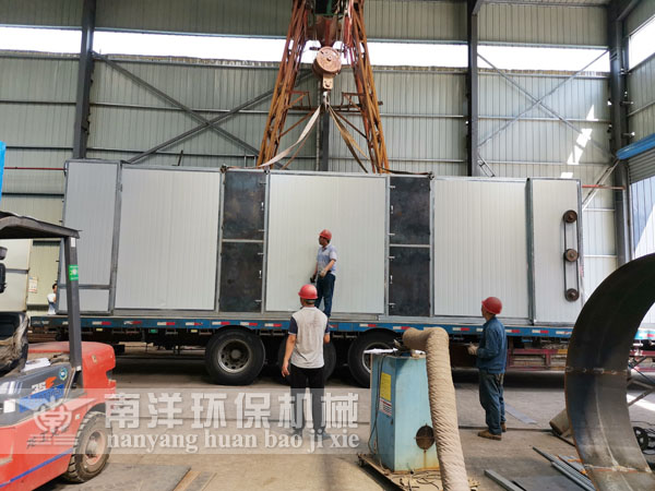 地黃烘幹機發貨現場