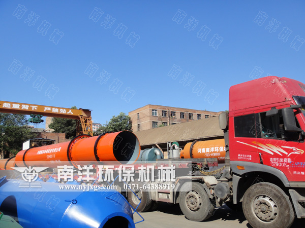 烘幹機裝車發（fā）貨