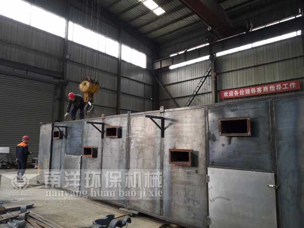 翻板（bǎn）式烘幹機發貨現場