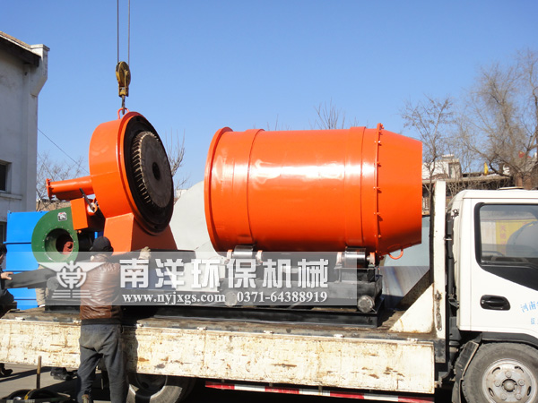 煤粉燃（rán）燒爐發貨現場