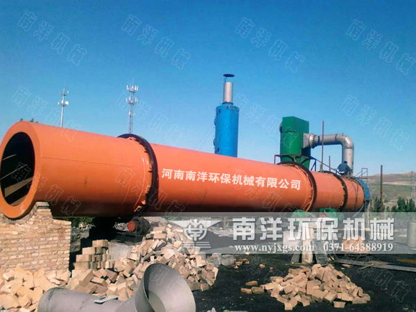 烘幹機安裝調（diào）試現場