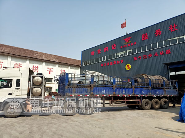 碳黑烘幹設備發（fā）貨