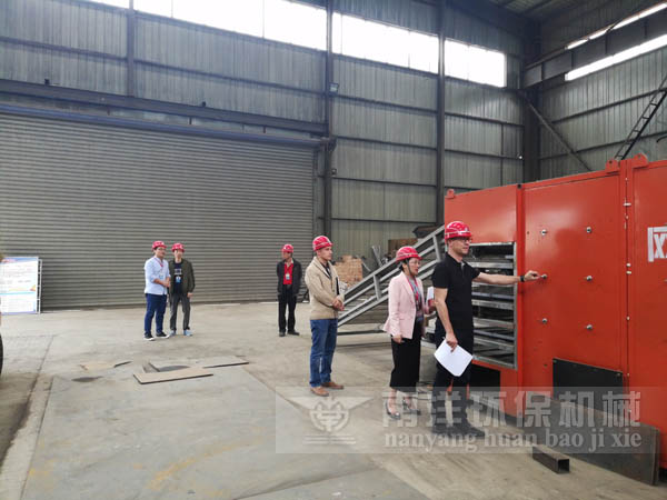 奧地利（lì）客（kè）商考察采購烘幹機