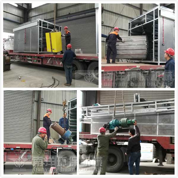 金銀（yín）花烘幹機（jī）發貨現場