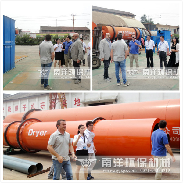 意大利客商參觀（guān）廠區