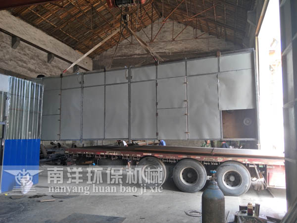 中藥材烘幹機發貨（huò）交付