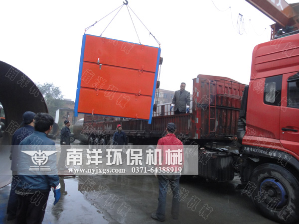 烘幹機吊裝發貨