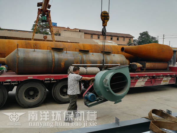 烘幹機引風設備（bèi）裝（zhuāng）車